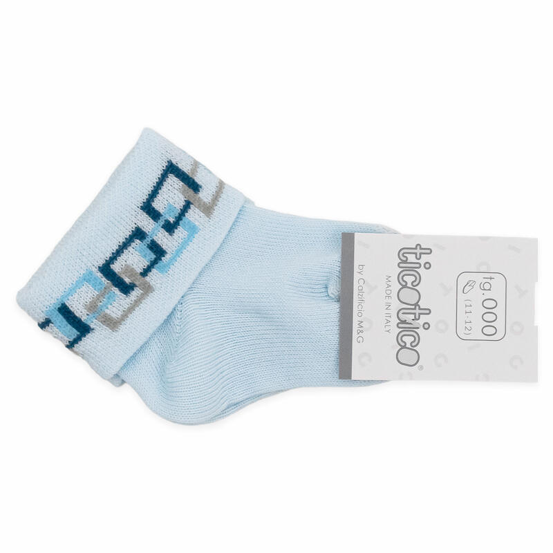 CALZINO NEONATO CORTO 100% COTONE Gruppo Maccarrone Ingrosso Abbilgiamento e Biancheria