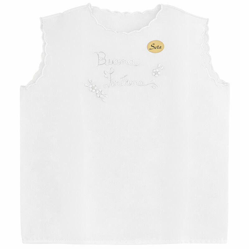 CAMICINA DELLA FORTUNA IN SETA CON RICAMO A MANO ASSORTITO Gruppo Maccarrone Ingrosso Abbilgiamento e Biancheria