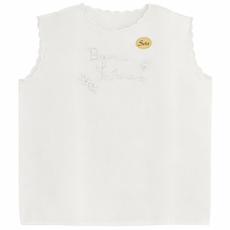 CAMICINA DELLA FORTUNA IN SETA CON RICAMO A MANO ASSORTITO Gruppo Maccarrone Ingrosso Abbilgiamento e Biancheria