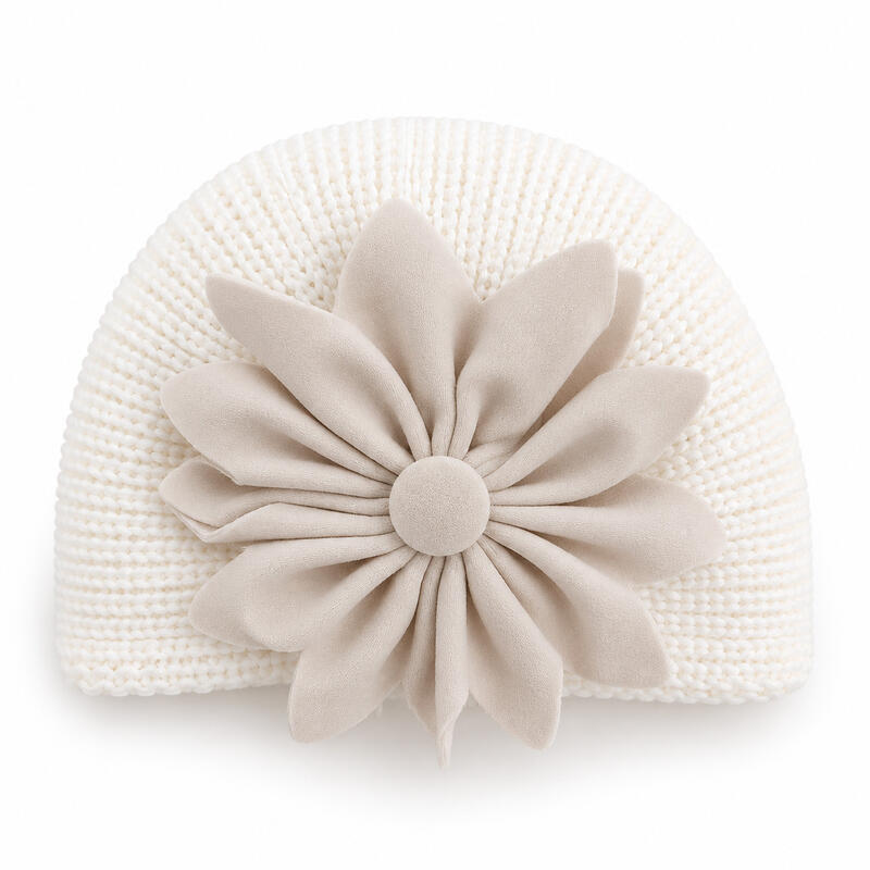 CAPPELLINO NEONATA MODELLO TURBANTE MADE IN ITALY Gruppo Maccarrone Ingrosso Abbilgiamento e Biancheria