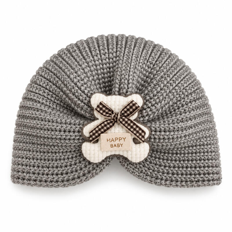 CAPPELLINO NEONATA MODELLO TURBANTE MADE IN ITALY Gruppo Maccarrone Ingrosso Abbilgiamento e Biancheria