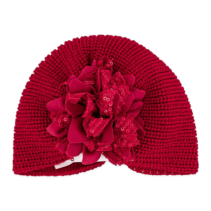 CAPPELLINO NEONATA MODELLO TURBANTE MADE IN ITALY Gruppo Maccarrone Ingrosso Abbilgiamento e Biancheria