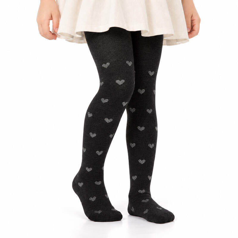 COLLANT BIMBA CALDO COTONE FANTASIA CUORICINI Gruppo Maccarrone Ingrosso Abbilgiamento e Biancheria