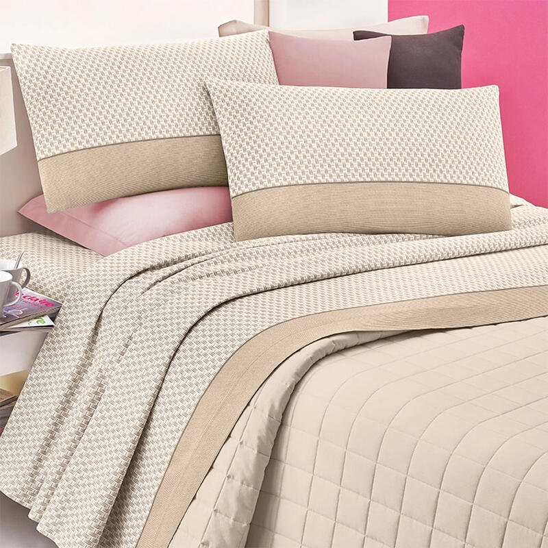 COMPLETO LETTO 1 PIAZZA COTONE SOPRA CM 150X290 Gruppo Maccarrone Ingrosso Abbilgiamento e Biancheria