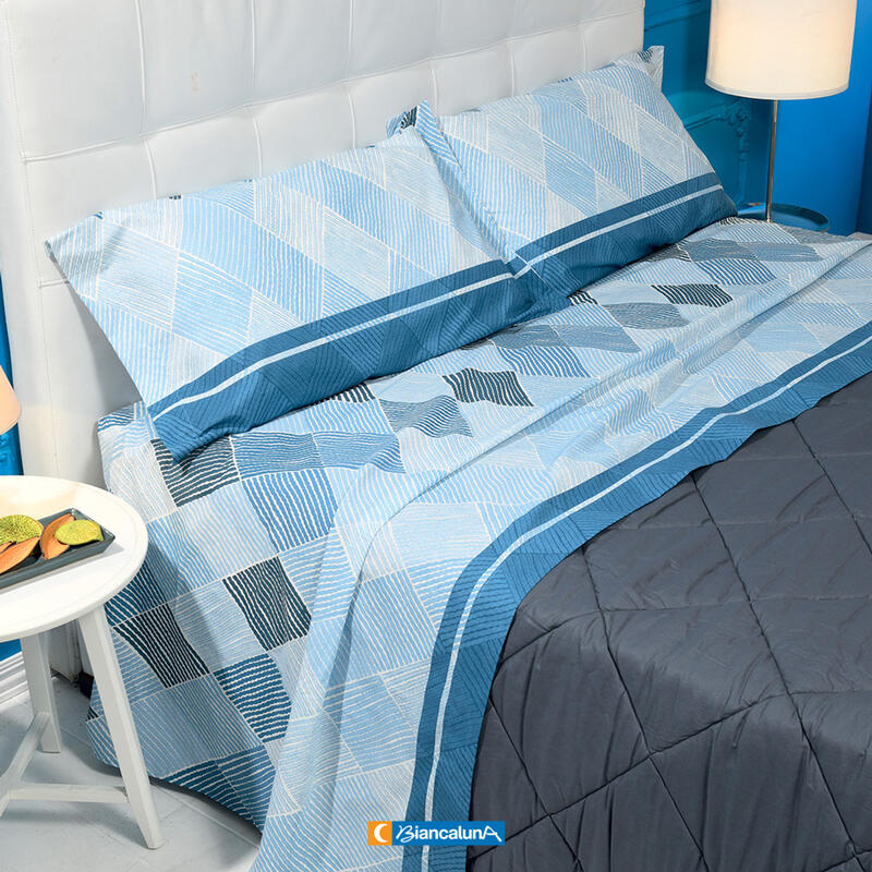 COMPLETO LETTO 2 PIAZZE PURO COTONE Gruppo Maccarrone Ingrosso Abbilgiamento e Biancheria