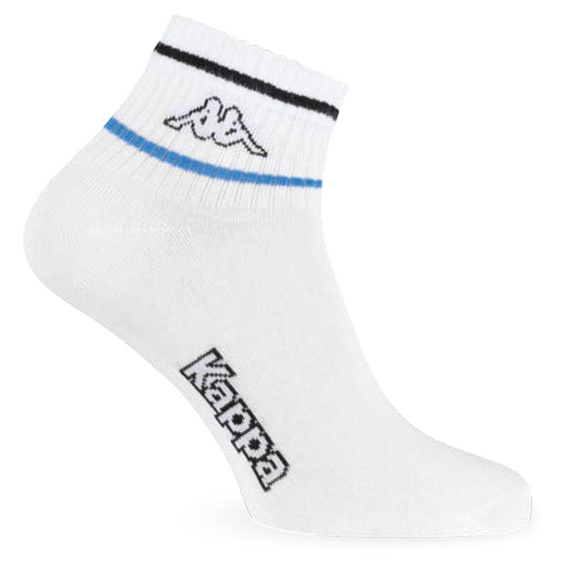 CONFEZIONE 3 PZ CALZINO UOMO CORTISSIMO CON LOGO KAPPA Gruppo Maccarrone Ingrosso Abbilgiamento e Biancheria