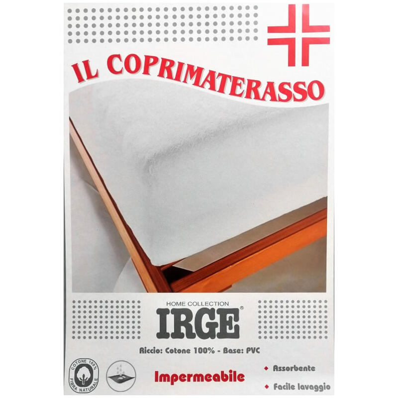 COPRIMATERASSO IDROREPELLENTE 1 PIAZZA CM 95X195 BORDO 27CM Gruppo Maccarrone Ingrosso Abbilgiamento e Biancheria