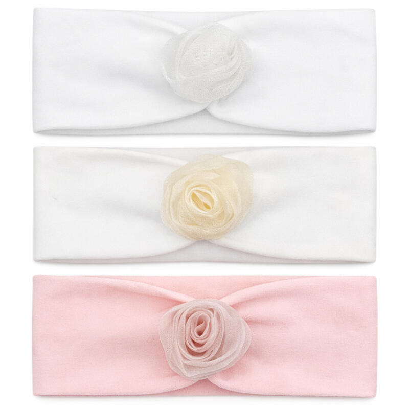 FASCETTA NEONATA IN CONFEZIONE DA 3 PEZZI Gruppo Maccarrone Ingrosso Abbilgiamento e Biancheria