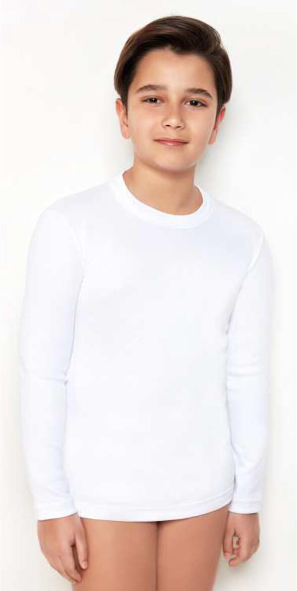 MAGLIA BIMBO MANICA LUNGA COTONE INTERLOCK Gruppo Maccarrone Ingrosso Abbilgiamento e Biancheria