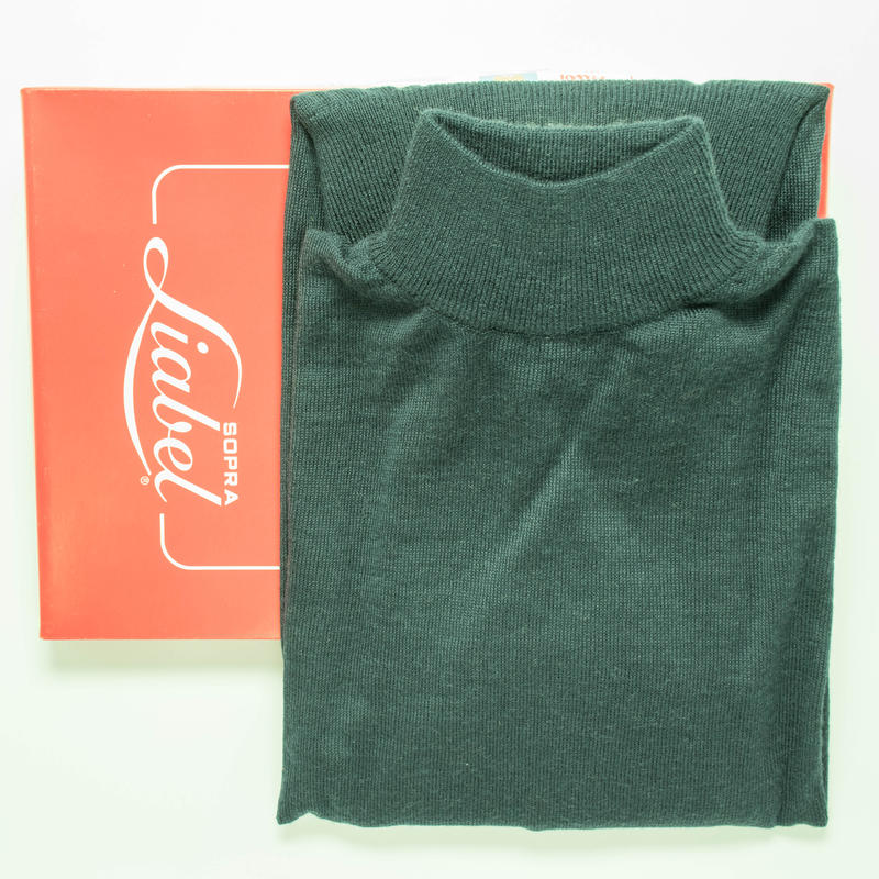 lupetto uomo misto lana