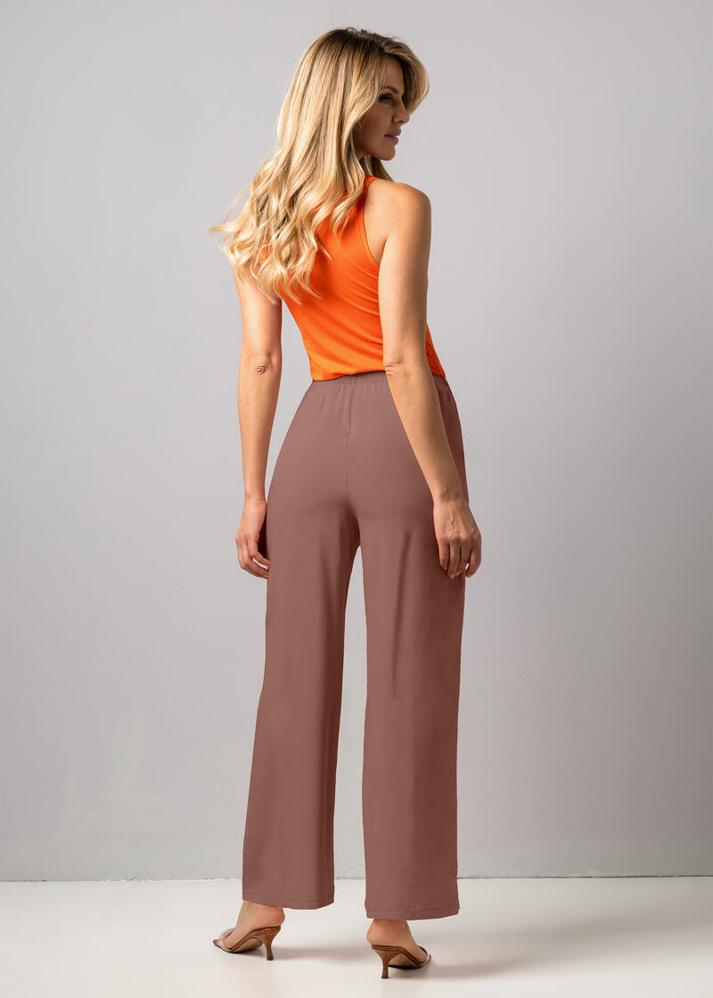 PANTALONE LARGO VISCOSA ELASTICIZZATA Gruppo Maccarrone Ingrosso Abbilgiamento e Biancheria