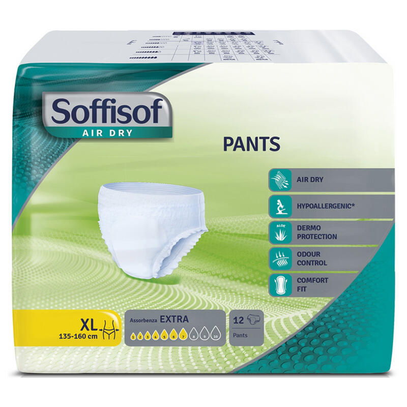 PANTS SOFFISOF EXTRA 6X14 EXTRA LARGE Gruppo Maccarrone Ingrosso Abbilgiamento e Biancheria