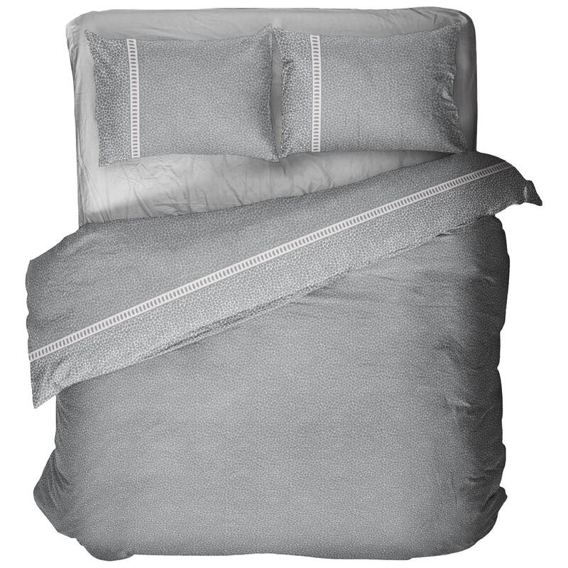 PARURE COPRIPIUMINO 2 PIAZZE CM 255X200 FEDERE CM 52X60 Gruppo Maccarrone Ingrosso Abbilgiamento e Biancheria