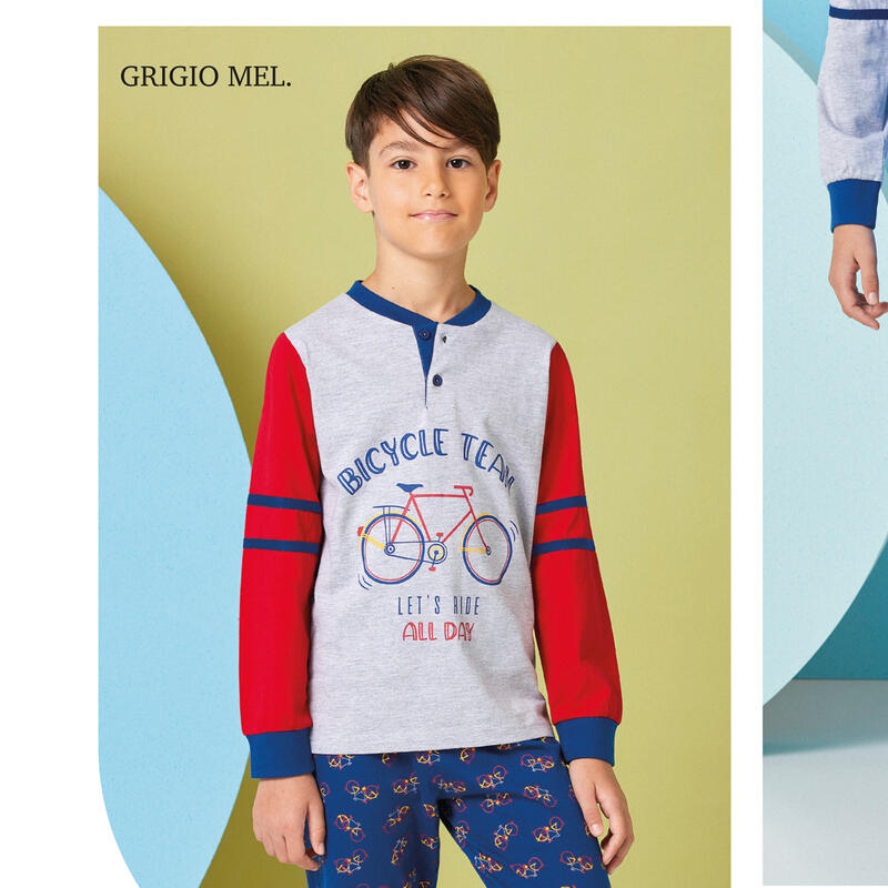 PIGIAMA BIMBO LUNGO JERSEY Gruppo Maccarrone Ingrosso Abbilgiamento e Biancheria