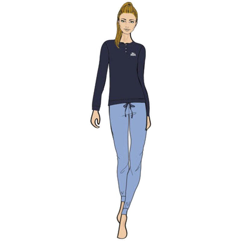 PIGIAMA DONNA LUNGO JERSEY Gruppo Maccarrone Ingrosso Abbilgiamento e Biancheria