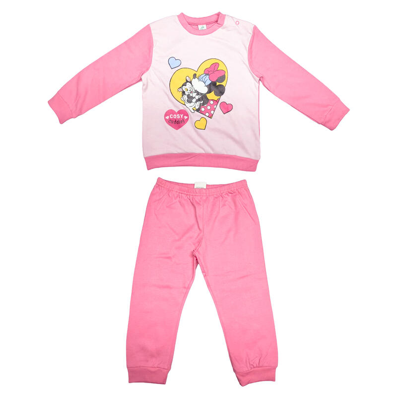 PIGIAMA NEONATA FELPA MINNIE Gruppo Maccarrone Ingrosso Abbilgiamento e Biancheria