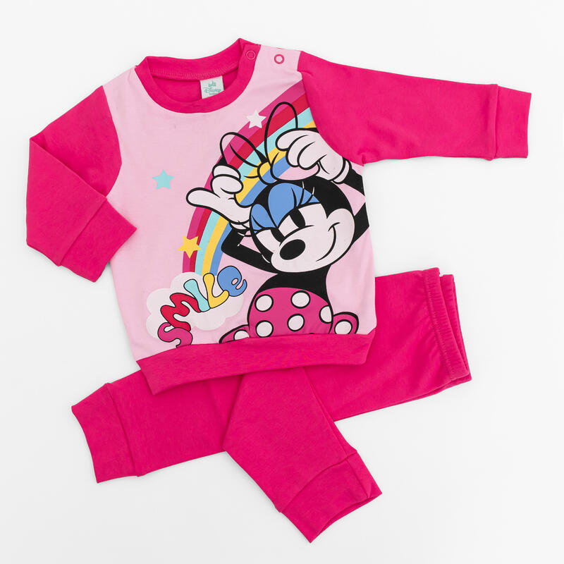 PIGIAMA NEONATA INTERLOCK MINNIE Gruppo Maccarrone Ingrosso Abbilgiamento e Biancheria
