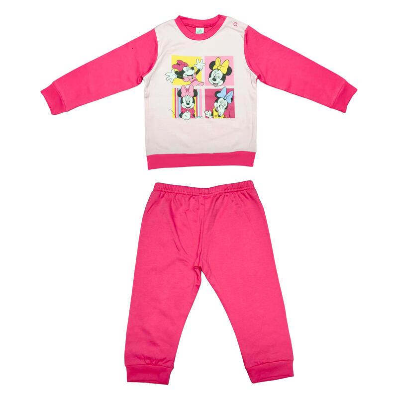PIGIAMA NEONATA INTERLOCK MINNIE Gruppo Maccarrone Ingrosso Abbilgiamento e Biancheria