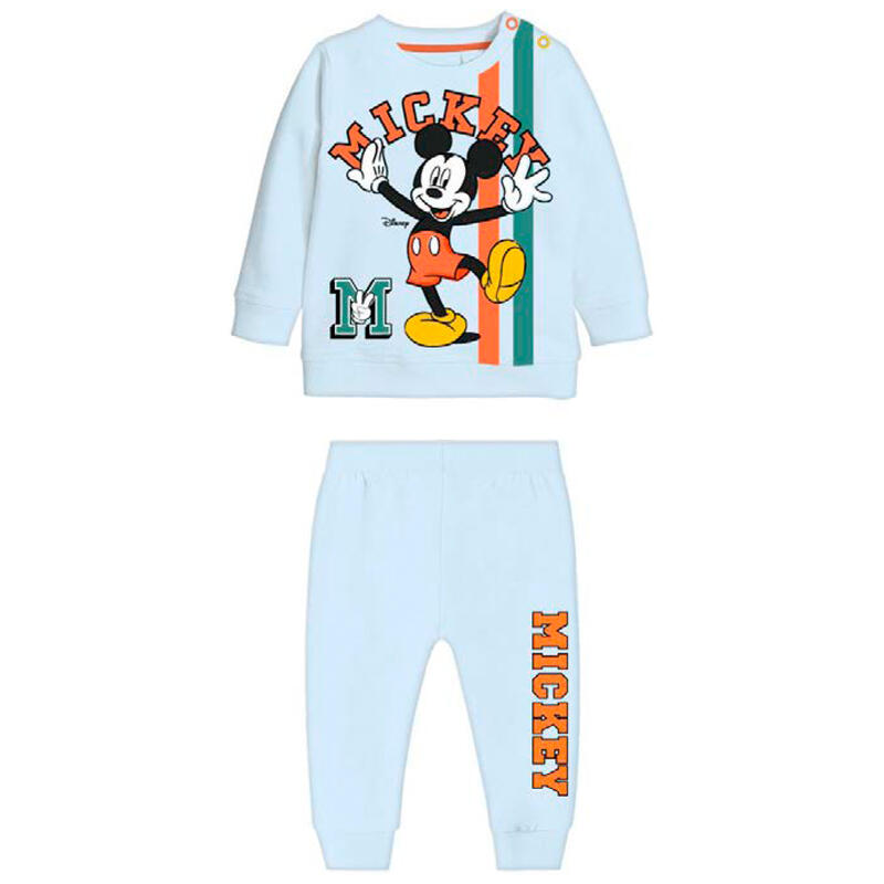 PIGIAMA NEONATO CALDO COTONE MICKEY Gruppo Maccarrone Ingrosso Abbilgiamento e Biancheria