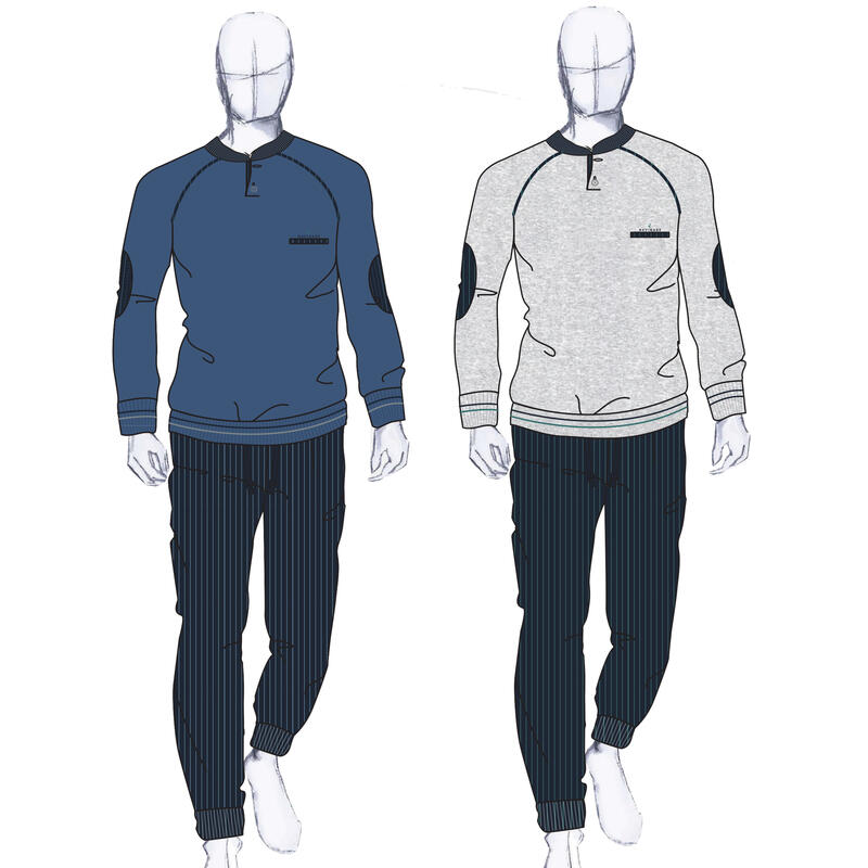 PIGIAMA UOMO LUNGO JERSEY Gruppo Maccarrone Ingrosso Abbilgiamento e Biancheria