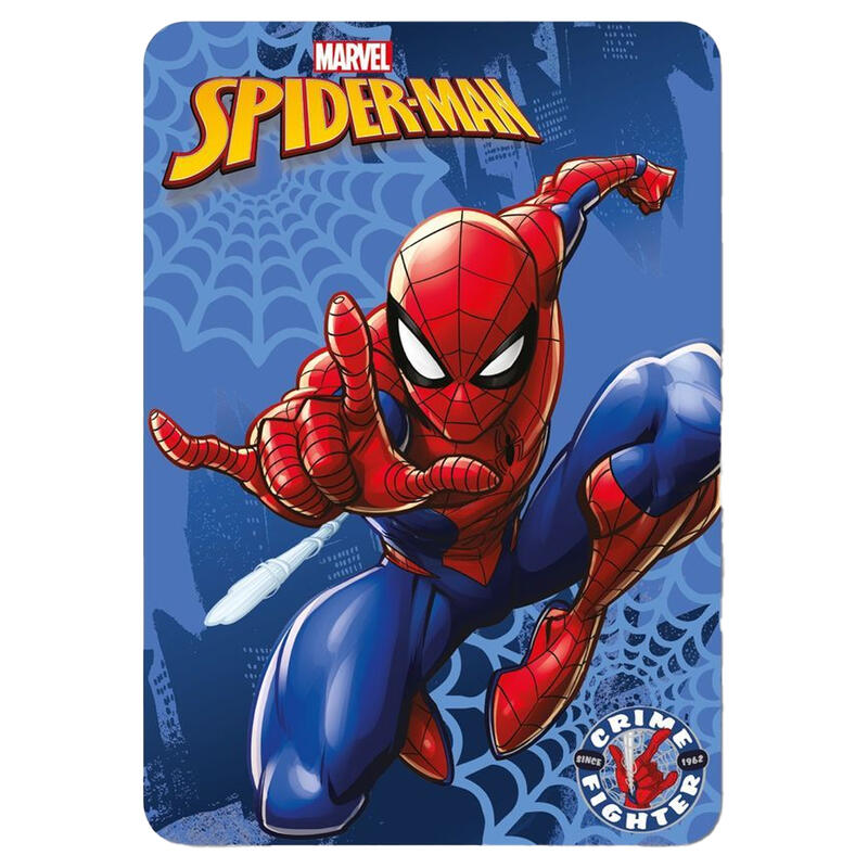 PLAID PILE SPIDERMAN STAMPA DIGITALE CM 100X140 220GR/MQ Gruppo Maccarrone Ingrosso Abbilgiamento e Biancheria