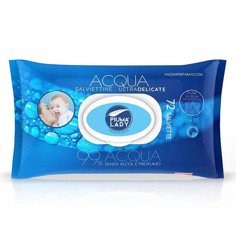 SALVIETTINE IMBEVUTE 72 PZ FRAGRANZA PIUMA LADY Gruppo Maccarrone Ingrosso Abbilgiamento e Biancheria