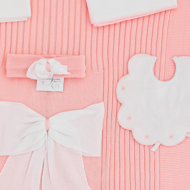 SET CORREDINO PRIMA NASCITA 6 PEZZI ESTIVO Gruppo Maccarrone Ingrosso Abbilgiamento e Biancheria