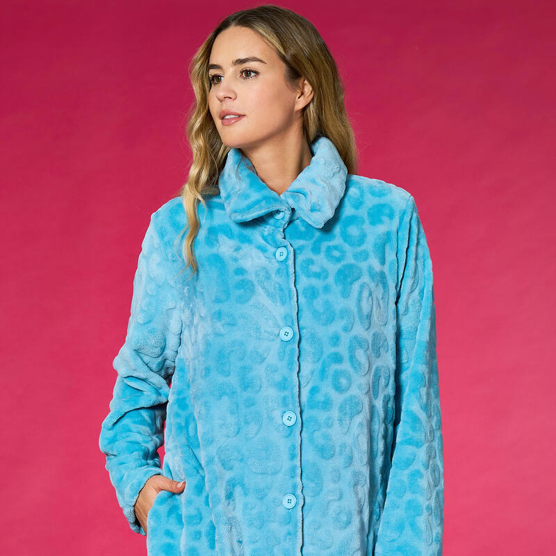 VESTAGLIA DONNA CORAL CON BOTTONI Gruppo Maccarrone Ingrosso Abbilgiamento e Biancheria