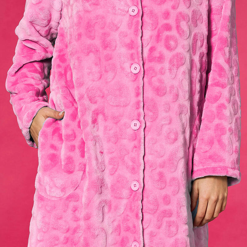 VESTAGLIA DONNA CORAL CON BOTTONI Gruppo Maccarrone Ingrosso Abbilgiamento e Biancheria