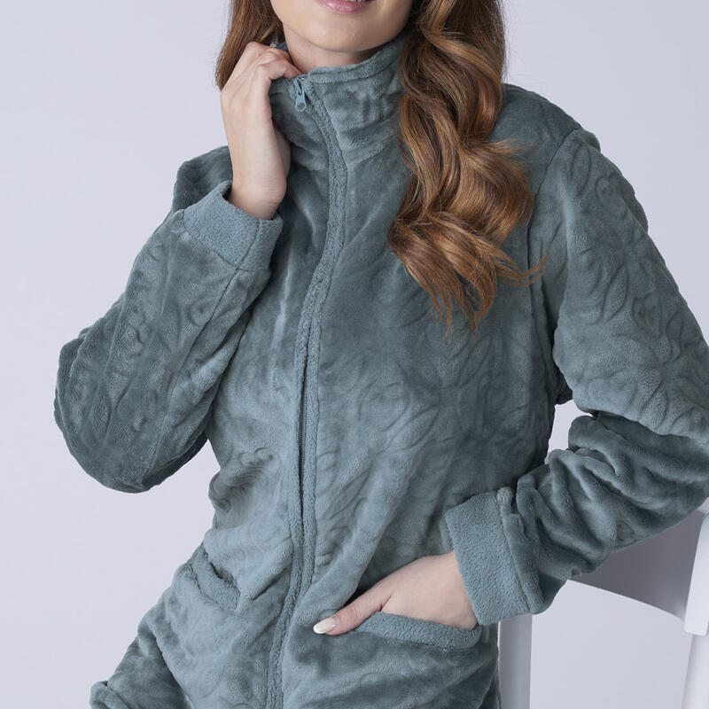 VESTAGLIA DONNA CORAL FULL ZIP Gruppo Maccarrone Ingrosso Abbilgiamento e Biancheria